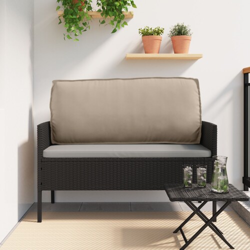 vidaXL Jastučić za vanjsku upotrebu Taupe Poliester 40 x 40 x 12 cm