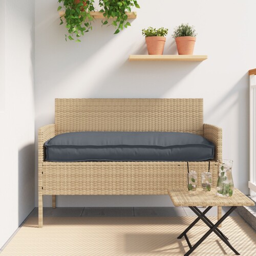 vidaXL Vanjski jastuk Antracit Poliester 120 x 12 x 50 cm Izdržljiv