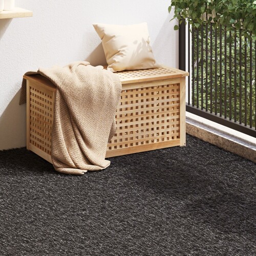 vidaXL Umjetna trava Crna 1x5 m 40 mm