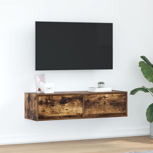 vidaXL TV Kablovska Smeđi hrast 100x31x25,5 cm Konstruirano drvo