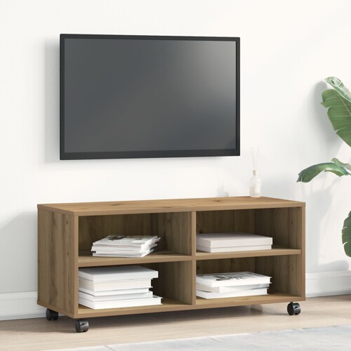vidaXL TV ormarić Artisan Oak 90x35x35 cm Konstruirano drvo