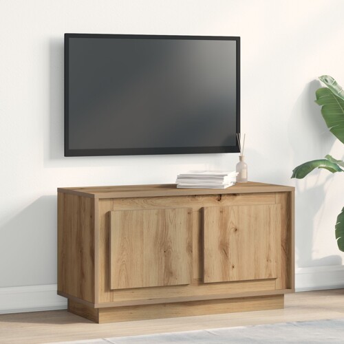 vidaXL TV Kabinet Artisan Hrast 80x35x45 cm Konstruirano drvo