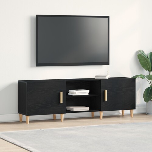 vidaXL TV stalak - Crveni hrast, 150x30x50 cm, izrađen od konstruiranog drva