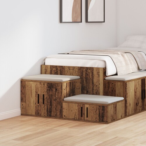 vidaXL Ormar za pohranu od starog drveta 108x41x40 cm od inženjerskog drveta