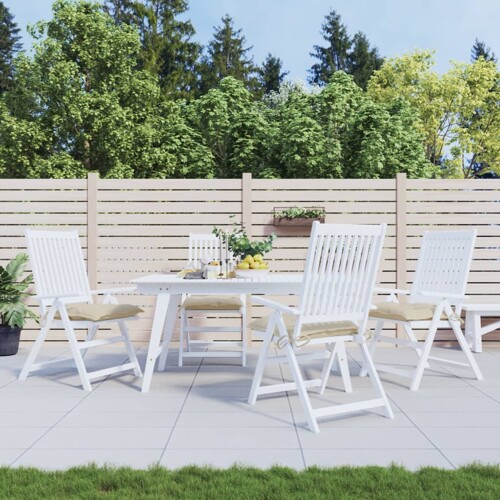 vidaXL Jastuci za stolice 4 kom bež 40 x 40 x 7 cm od tkanine Oxford