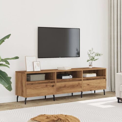 vidaXL TV ormarić Artisan hrast 150x30x44,5 cm izrađeno drvo