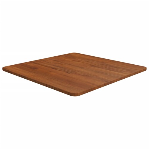 vidaXL Četvrtasta stolna ploča tamnosmeđa 60x60x1,5 cm tretirani hrast