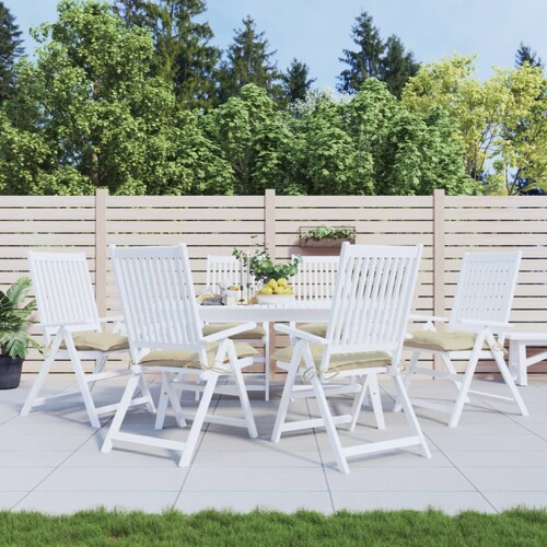 vidaXL Jastuci za stolice 6 kom bež 40 x 40 x 7 cm od tkanine Oxford