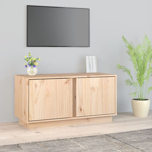vidaXL TV ormarić 80 x 35 x 40,5 cm od masivne borovine