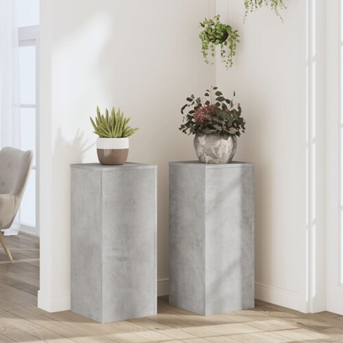 vidaXL Stalci za biljke 2 kom 30 x 30 x 70 cm konstruirano drvo