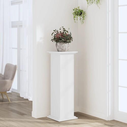 vidaXL Stalak za biljke bijeli 33 x 33 x 100 cm konstruirano drvo