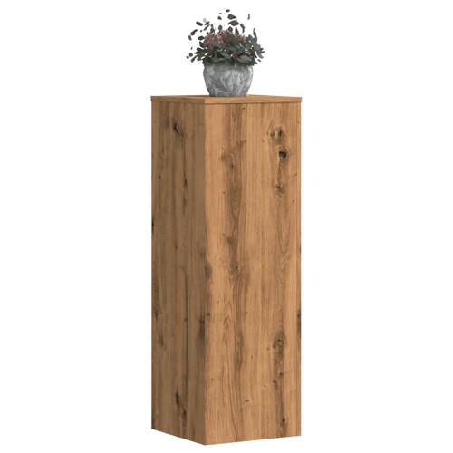vidaXL Stalci za biljke 2 kom boja artisian hrast 33x33x100 cm drveni