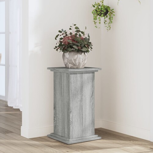 vidaXL Stalak za biljke boja hrasta 33x33x60 cm konstruirano drvo