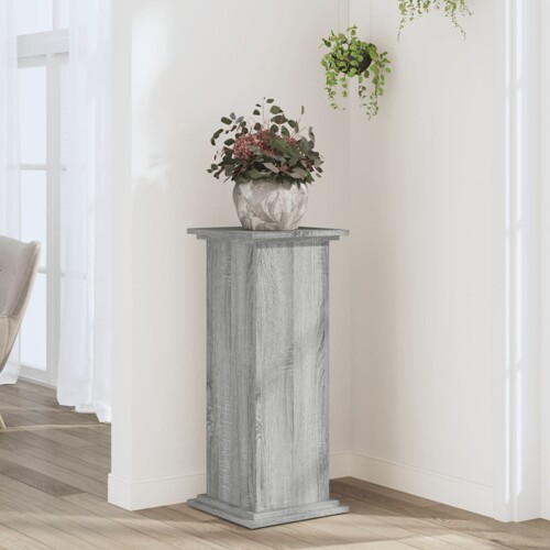 vidaXL Stalak za biljke boja hrasta 33 x 33 x 80 cm konstruirano drvo