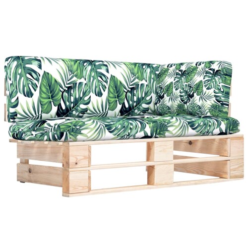 vidaXL Kutna vrtna sofa od paleta od impregnirane borovine