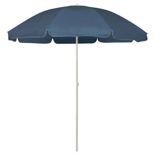 vidaXL Suncobran za plažu plavi 240 cm