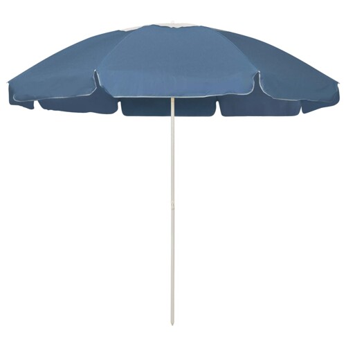 vidaXL Suncobran za plažu plavi 240 cm