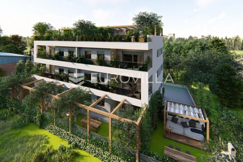 Kaštela, penthouse, smart home s krovnom terasom i otvorenim pogledom na more