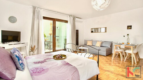 ISTRA, LIŽNJAN, GARSONJERA SA POGLEDOM NA MORE, 40M2, #PRODAJA