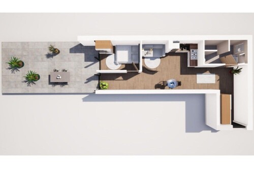 Stan u novogradnji, Trešnjevka