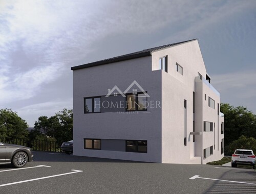 Stan s terasom i pogledom, 3S, Mandre, 52m2, NOVOGRADNJA