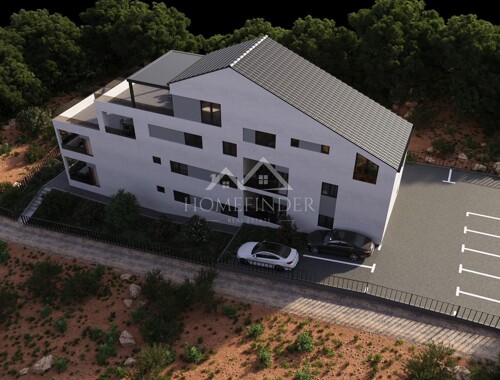 Stan s pogledom na more, 3S, Mandre, 52m2, NOVOGRADNJA