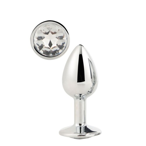 Analni Čep Dream Toys Gleaming Love Srebrna - NOVO