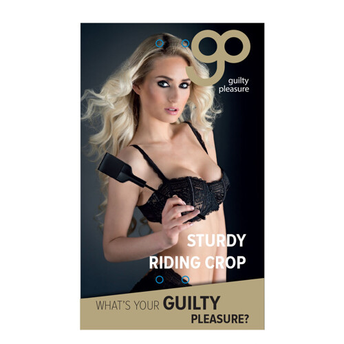 Bič Guilty Pleasure Sturdy Riding Crop - NOVO