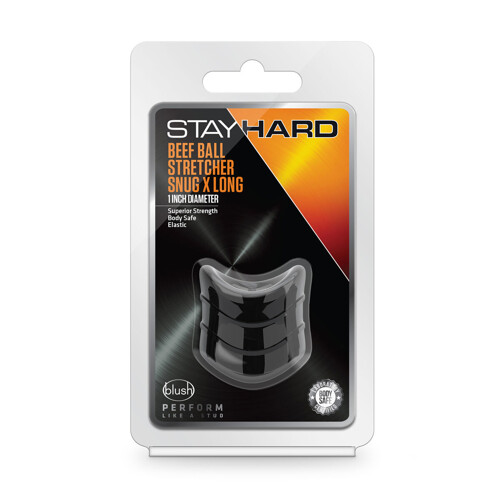 Prsten za Penis Pakiranje Blush Stay Hard Crna - NOVO