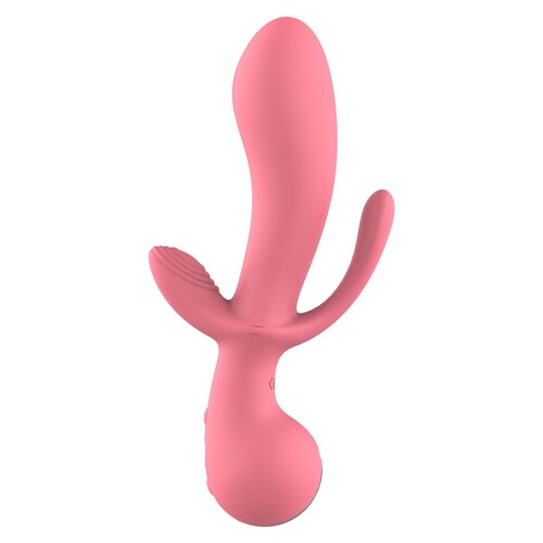 Klasični vibrator Dream Toys Amour Triple Pleasure Roza - NOVO