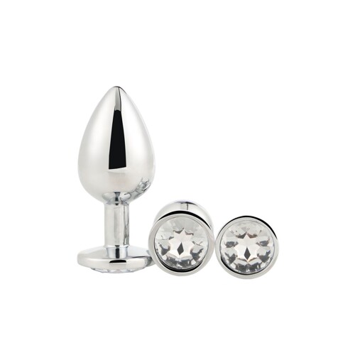 Analni Čep Dream Toys Gleaming Love Srebrna - NOVO