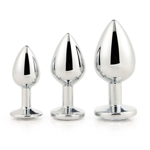 Analni Čep Dream Toys Gleaming Love Srebrna - NOVO