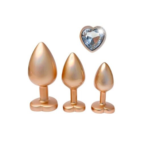 Analni Čep Dream Toys Gleaming Love zlatan - NOVO