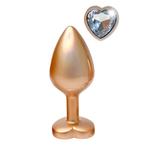 Analni Čep Dream Toys Gleaming Love zlatan - NOVO