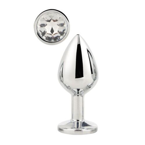 Analni Čep Dream Toys Gleaming Love Srebrna - NOVO