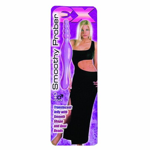 Dildo Seven Creations SMOOTHY PROBER Vijoličasta - NOVO
