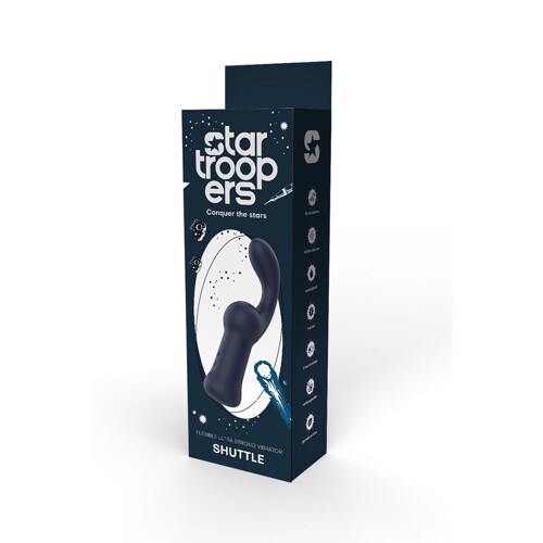 Analni vibrator Dream Toys STARTROOPERS SHUTTLE Plava - NOVO