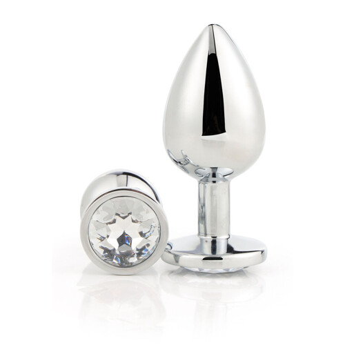 Analni Čep Dream Toys Gleaming Love Srebrna - NOVO