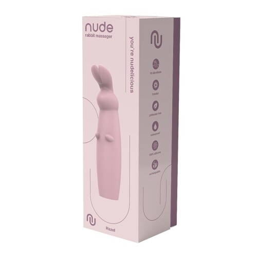 Mini Vibrator Dream Toys Nude Hazel Rabbit Roza - NOVO