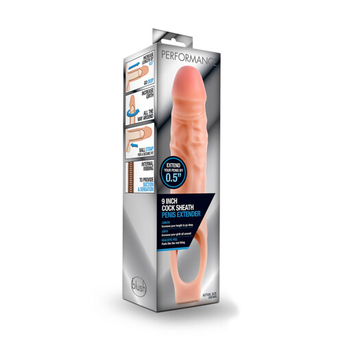 Navlaka za penis Blush Performance Meso Ø 4,8 cm 16,5 cm - NOVO