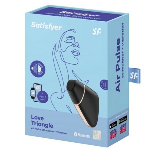 Usisni stimulator klitorisa Love Triangle Air Pulse Satisfyer Love triangle C...