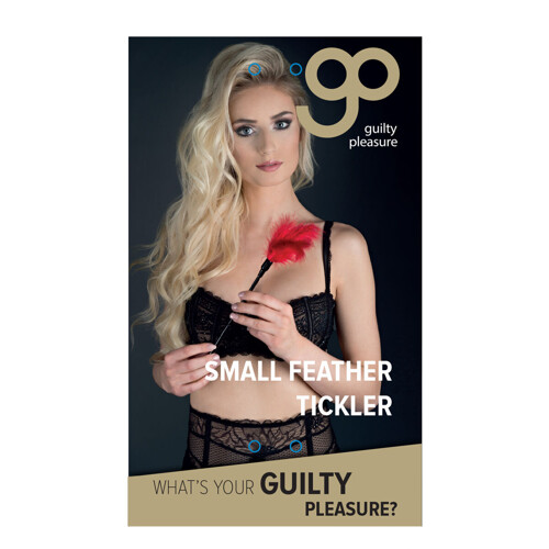 Pernata Škakljalica Guilty Pleasure Crvena - NOVO