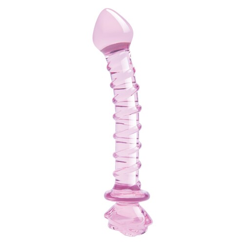Dildo Dream Toys Glaze Glass Roza - NOVO