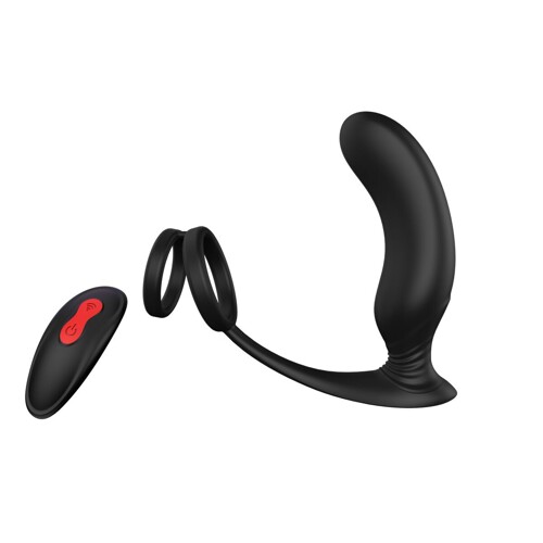 Analni vibrator Dream Toys Essentials P-Pleaser Crna - NOVO