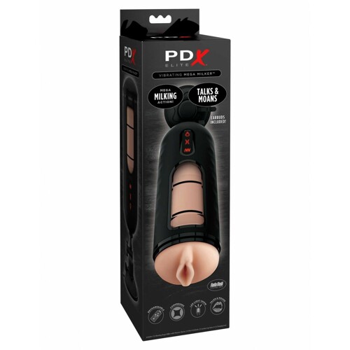 Realistični vibrator Pipedream Mega Milker Light - NOVO