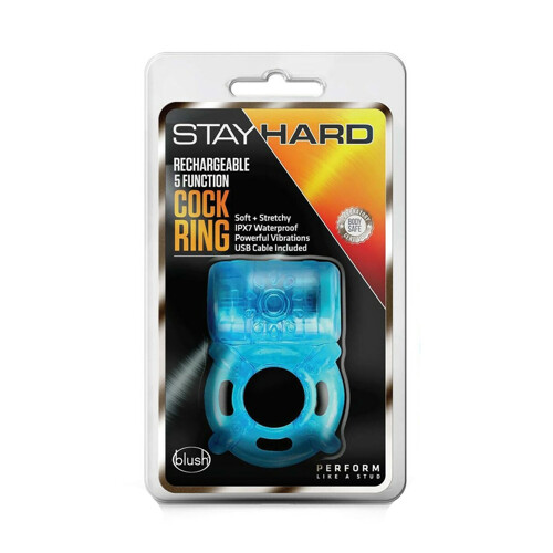 Prsten za Penis Pakiranje Blush Stay Hard Plava - NOVO