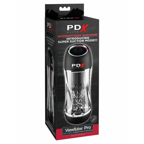 Masturbator za Izdržljivost Stražnjica Pipedream VIEWTUBE PRO CLEAR Crna - ...