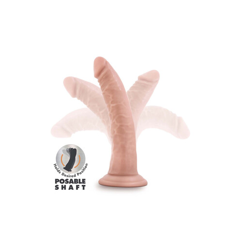 Realistični dildo Blush Dr Skin TPE Ø 3,8 cm (17,7 cm) (19 cm) - NOVO