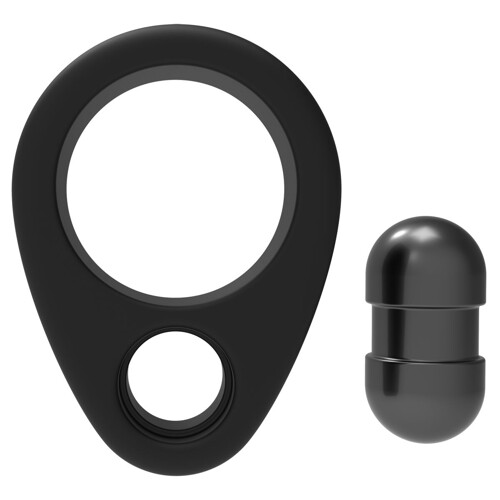 Prsten za Penis Pakiranje Dream Toys Ramrod Crna - NOVO