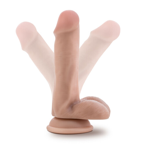 Realistični dildo Blush Dr Skin TPE Ø 3,5 cm (12 cm) (16,5 cm) - NOVO